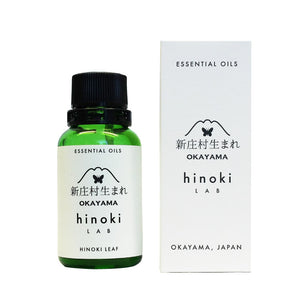 hinoki LAB Born in Shinjo Village OKAYAMA Hinoki Oils Leaf 30ml - hinoki LAB